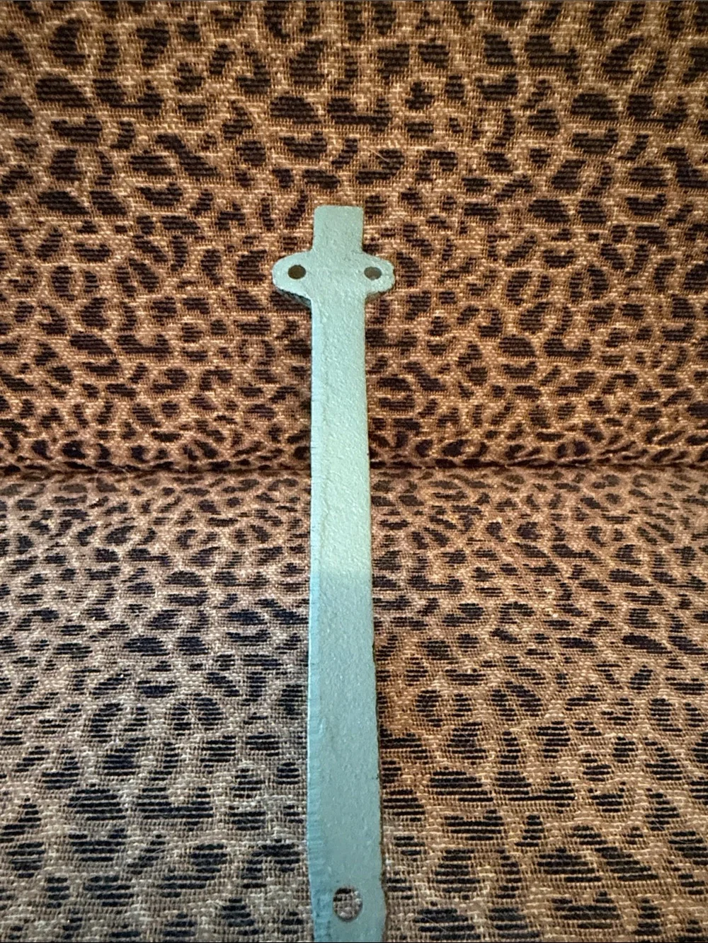 Mermaid Metal Wall Bracket Shelf Support in Aged Green